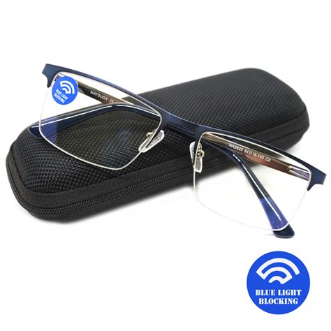 Очки BLUE BLOCKER для работы за компьютером с леской MATSUDA 2620-С8 ...