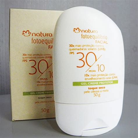 Gel Creme Protetor Facial FPS 30 FPUVA 10 Fotoequilíbrio natura 50 ml