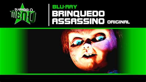 OLHANDO O MENU BLU RAY BRINQUEDO ASSASSINO Original YouTube