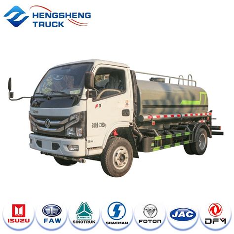 Dongfeng L Water Tanker Truck Isuzu Cbm Drinking Water Truck