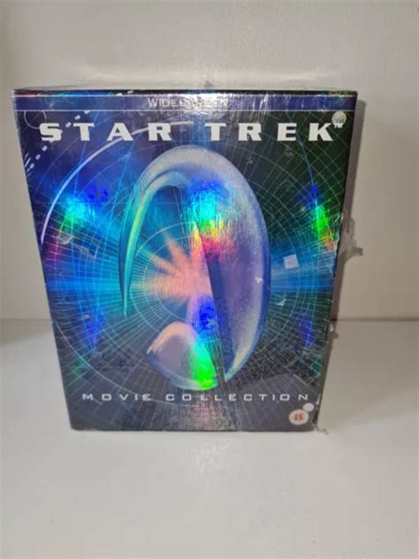 STAR TREK THE Movie Collection - WIDESCREEN - 9 MOVIES ON 5 VHS video ...