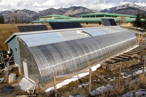 Passive Solar Greenhouses Producing More Food With Less Energy