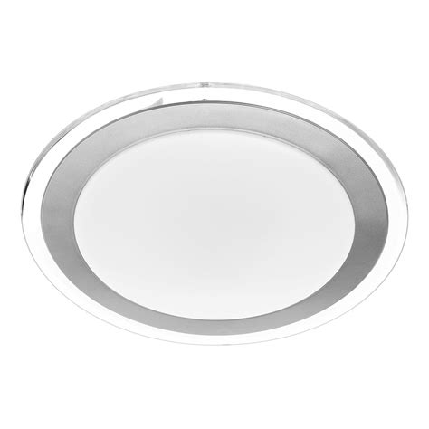 Astrid 18w Led Oyster Light Satin And Silver Tri Colour Astrid Oy33 Sl3c Telbix Bright Lighting