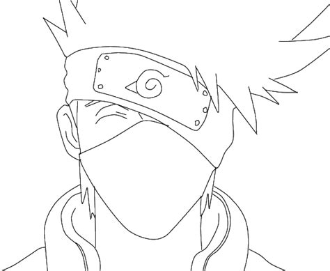 Download Hd 28 Collection Of Kakashi Hatake Easy Drawing Kakashi