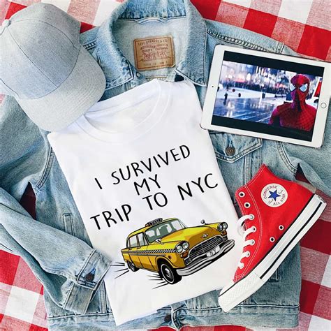 I Survived My Trip To Nyc T Shirt Nowstalgia