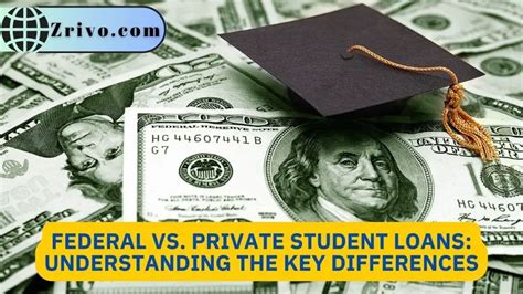 Federal Vs Private Student Loans Understanding The Key Differences