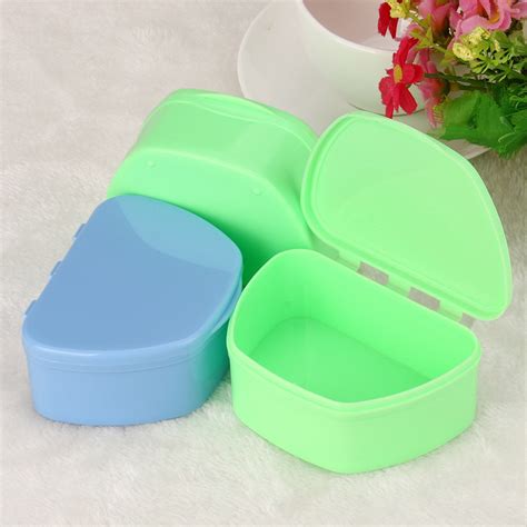 Boîte de rangement pour appareils de bain de prothèse dentaire boîte