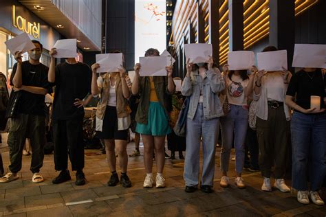 Le Proteste In Cina Spiegate