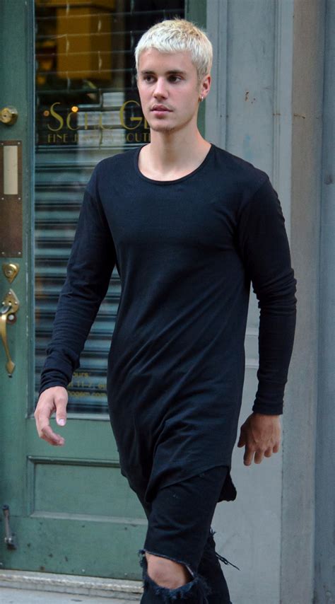Justin Bieber Blonde Hair