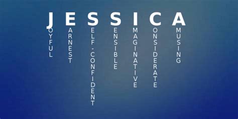 Meaning Of The Name JESSICA