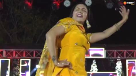 Sapna Choudhary Shakes Her Waist Slowly In Yellow Suit Dance Video Viral Sapna Chaudhary