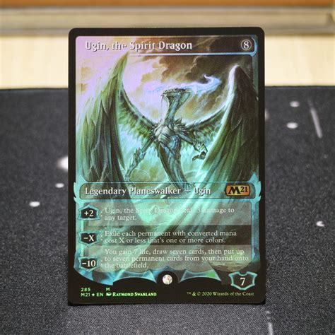 Ugin The Spirit Dragon Core Set M Foil Mtg Proxy Magic The