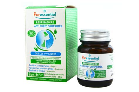 PURESSENTIEL RESPIRATOIRE Acti Pure Tablets comprimés 15 comprimés