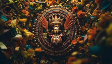 Premium AI Image | Onam festival celebrating minimal objects and ...