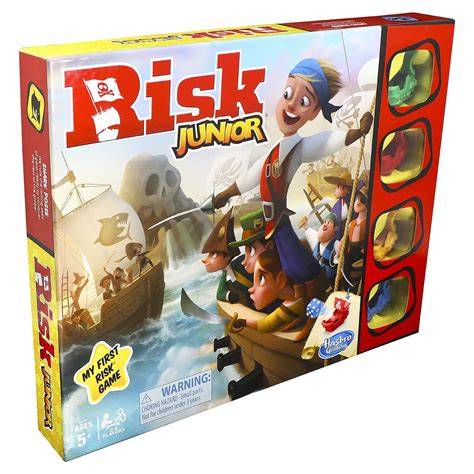 Risk Game Junior Edition Strategy Board Game - Walmart.com