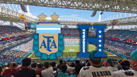 Estadio donde jugará Honduras ante Argentina promete llenazo Una locura