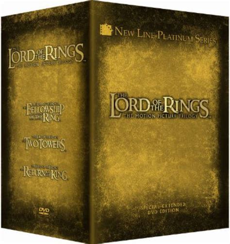 The Lord Of The Rings Extended Edition Trilogy 12 Discs Dvd