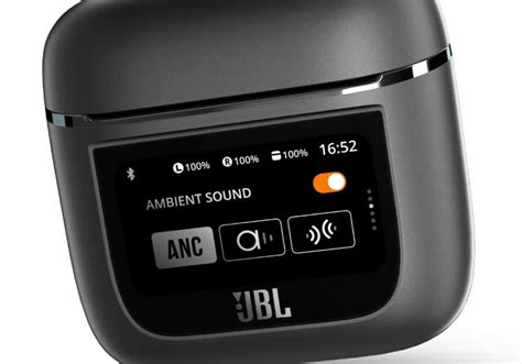 JBL's new wireless earbuds come with a touchscreen-equipped charging ...