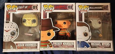 Amazon Funko Horror Classics Pop Movies Collectors Set Freddy