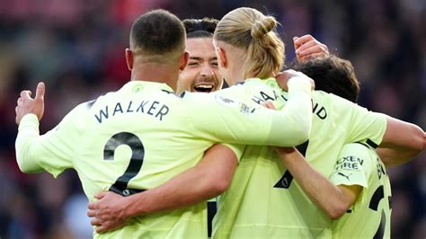 Southampton Manchester City Erling Haaland Returns With Two Goals