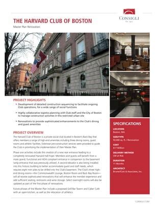 Harvard Club Boston | PDF | Free Download