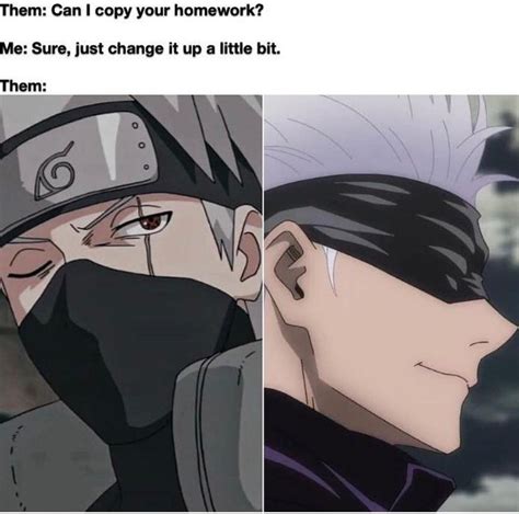 Kakashi > Gojo : dankruto