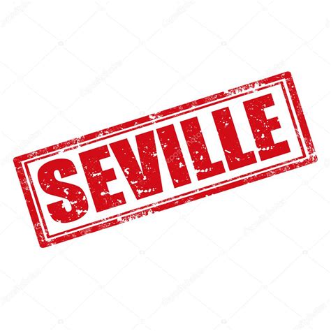 Seville Stamp Stock Vector Image By Carmen Dorin