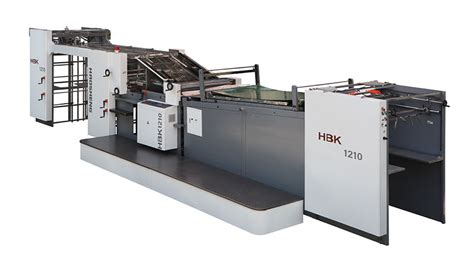 Automatic sheet cardboard laminator machine - HOUSENG Printing Machinery