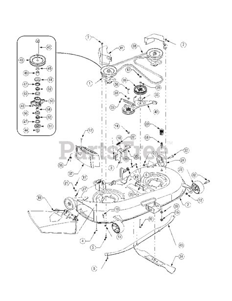 Cub Cadet Ltx Parts Diagram