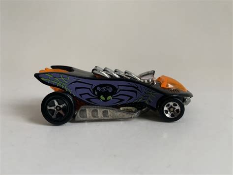 RARO MINIATURA HOT WHEELS LOOSE SPIDER SLAM TURBO FLAME