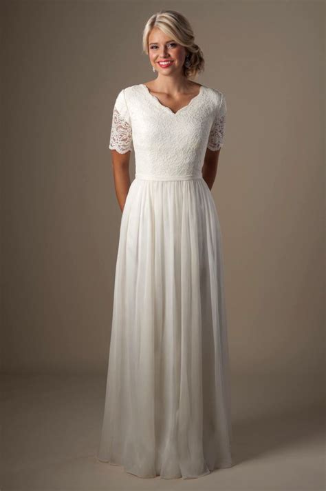 Latter Day Bride And Prom Modest Wedding Dress Affordable Modest