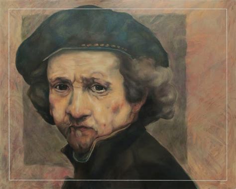 Rembrandt Painting By Robin Hill Saatchi Art