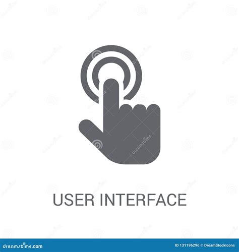 User Interface Icon. Trendy User Interface Logo Concept on White Stock Vector - Illustration of ...