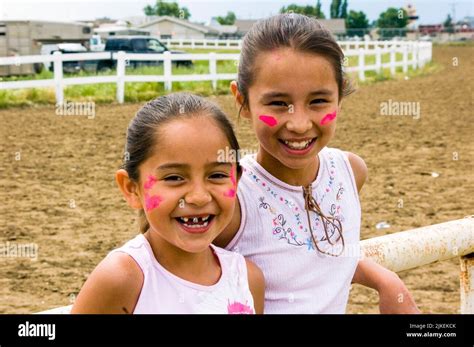 on the Crow Indian Reservation, Crow Agency Montana Stock Photo - Alamy