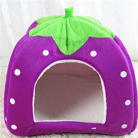 Shldybc Winter Indoor Cat House Cat House Padded Cat House Folding Yurt