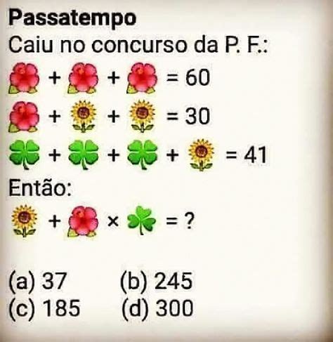 As Melhores Piadas Do Paaah Charadas De Matematica Piada