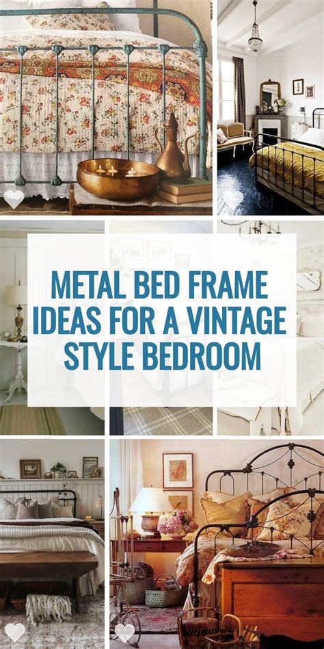 Vintage Metal Bed Frame Bedroom Ideas - Elegance & Charm | 2024 Guide