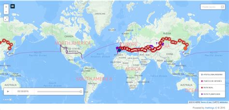 Around The World In 80 Days Map Maping Resources