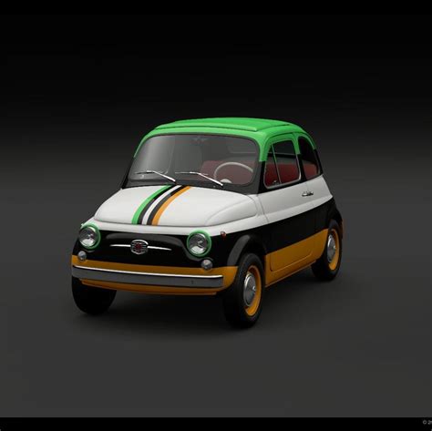 Made A Licorice Allsorts Fiat Livery For The Daily And Realised You