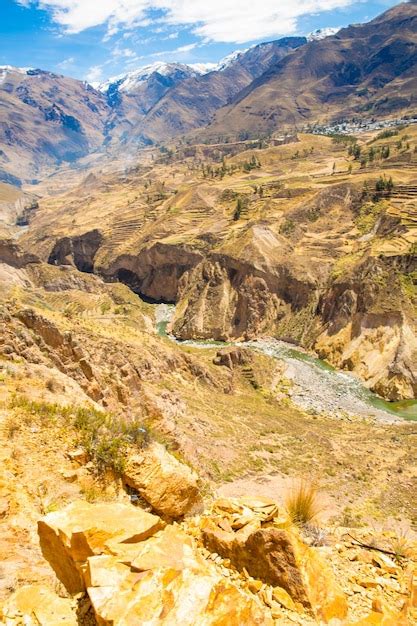 Ca N Del Colca Perusouth America Incas Para Construir Terrazas