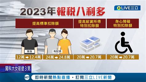 別讓錢錢稅著了 綜所稅報稅51開跑增8大利多 基本生活費調高4000元 國稅局鼓勵宅報稅省時│記者 沈宛儀 黃昀凡