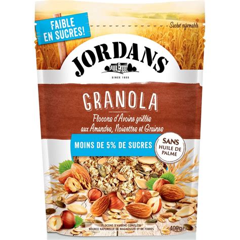 Jordan S Granola Flocons D Avoine Grill S Aux Amandes Noisettes Et