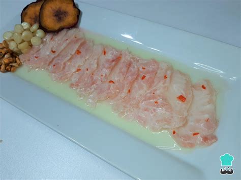 Tiradito De Pescado Receta PERUANA