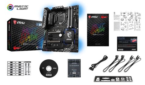 Specification Z370 KRAIT GAMING MSI Global The Leading Brand In