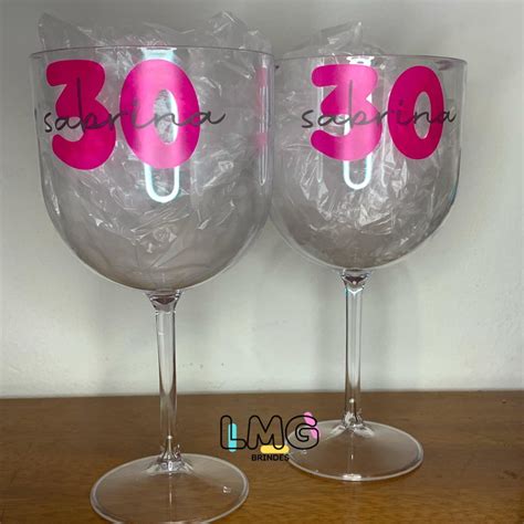 Taça Gin 580ml Personalizada Festa Eventos Logo Empresa Elo7