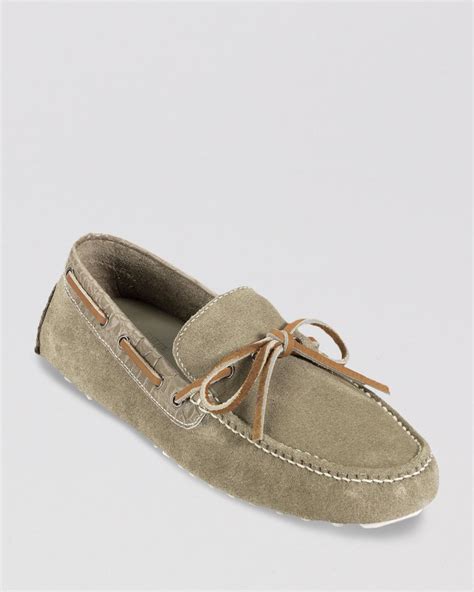 Cole Haan Air Grant Suede Moc Driving Loafers In Natural For Men Lyst