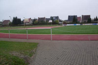 Sportplatz Elster Elbe Stadt Zahna Elster