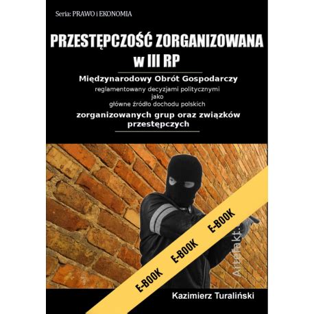 Przestępczość Zorganizowana w III RP e book wydanie II Księgarnia