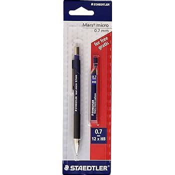 Staedtler Triplus Micro 77427BK25D Triangular Mechanical Pencil 0 7mm