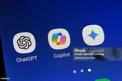 ai chatbots openai chatgpt microsoft copilot google gemini smartphone